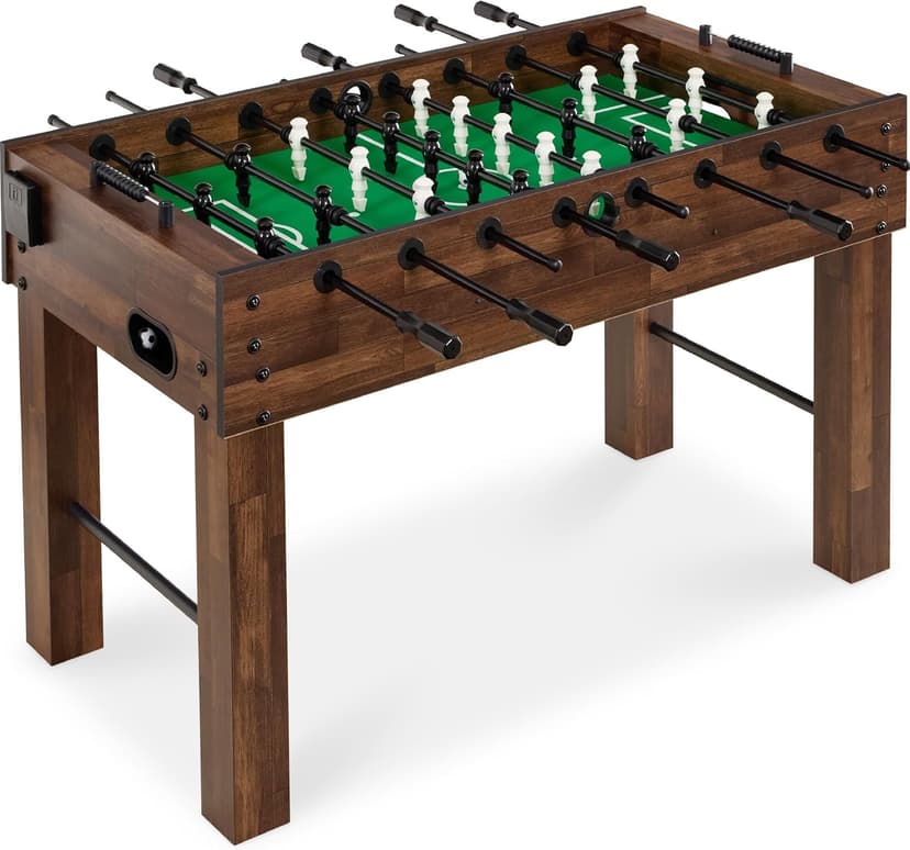 Best Choice Products Full Size 54 Inch Regulation Foosball Table for Home, Game Room - Includes 2 Balls, 2 Cup Holders