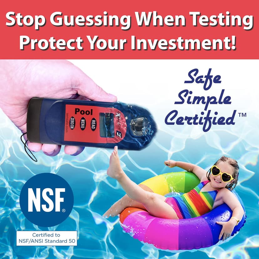 ITS 486201 Pool Exact EZ Photometer Entry Digital Pool Water Test Kit - 6-Tests Each