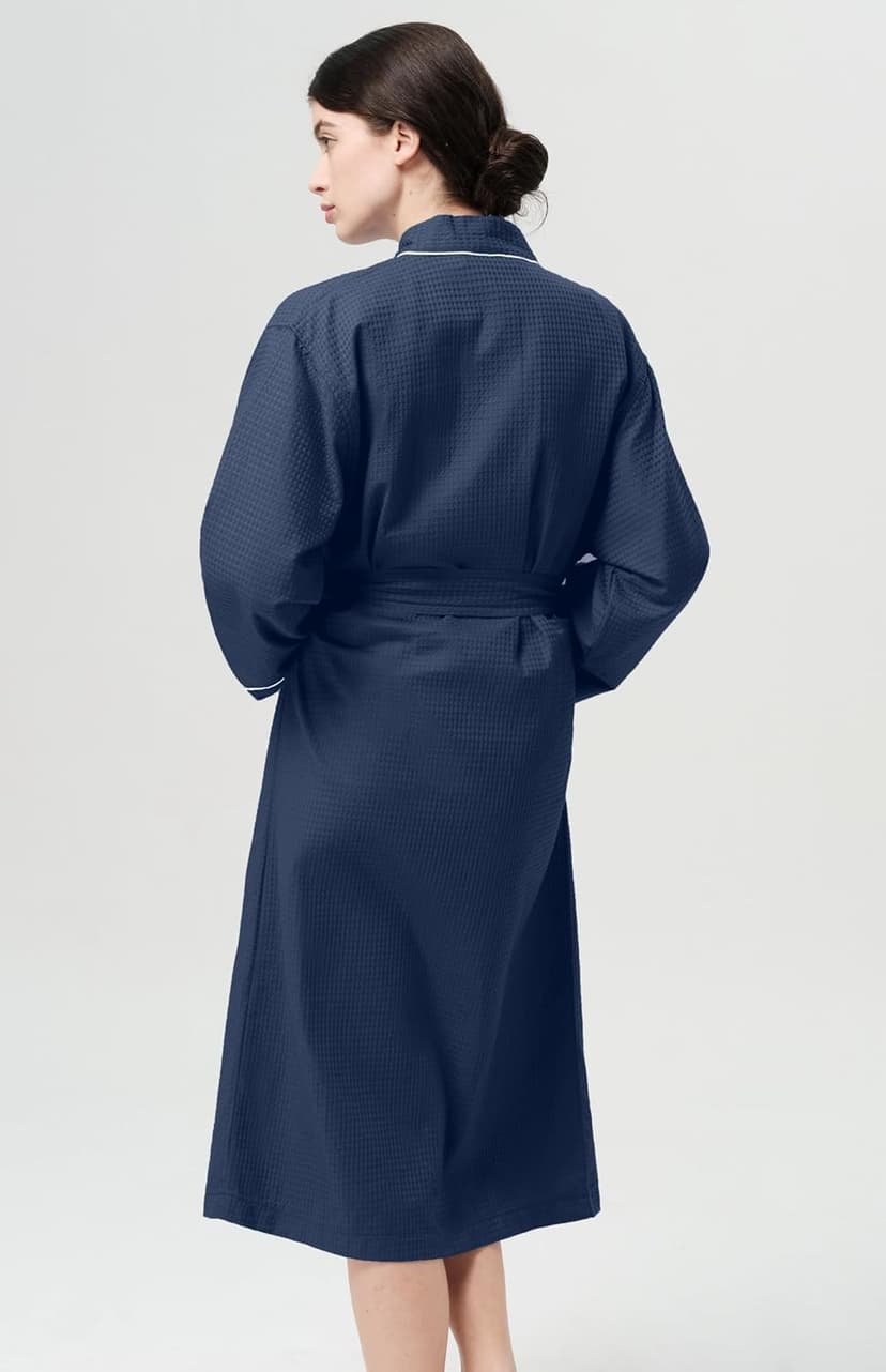 AW BRIDAL Mr and Mrs Waffle Knit Robe Set for Wedding Engagement Gifts, Anniversary Matching Robes for Couples, Women and Men