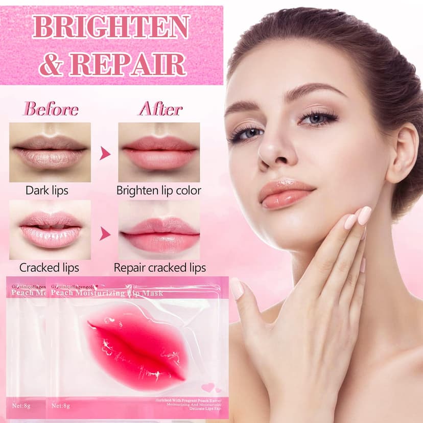 30 Pairs Lip Mask & Eye Mask, 24K Gold Crystal Gel Collagen Eye Patches, Bachelorette Party Favors, Bachelorette Party Accessories, Party Favors Adults, Bridesmaid Gifts, Bulk Gifts, Mini Gifts