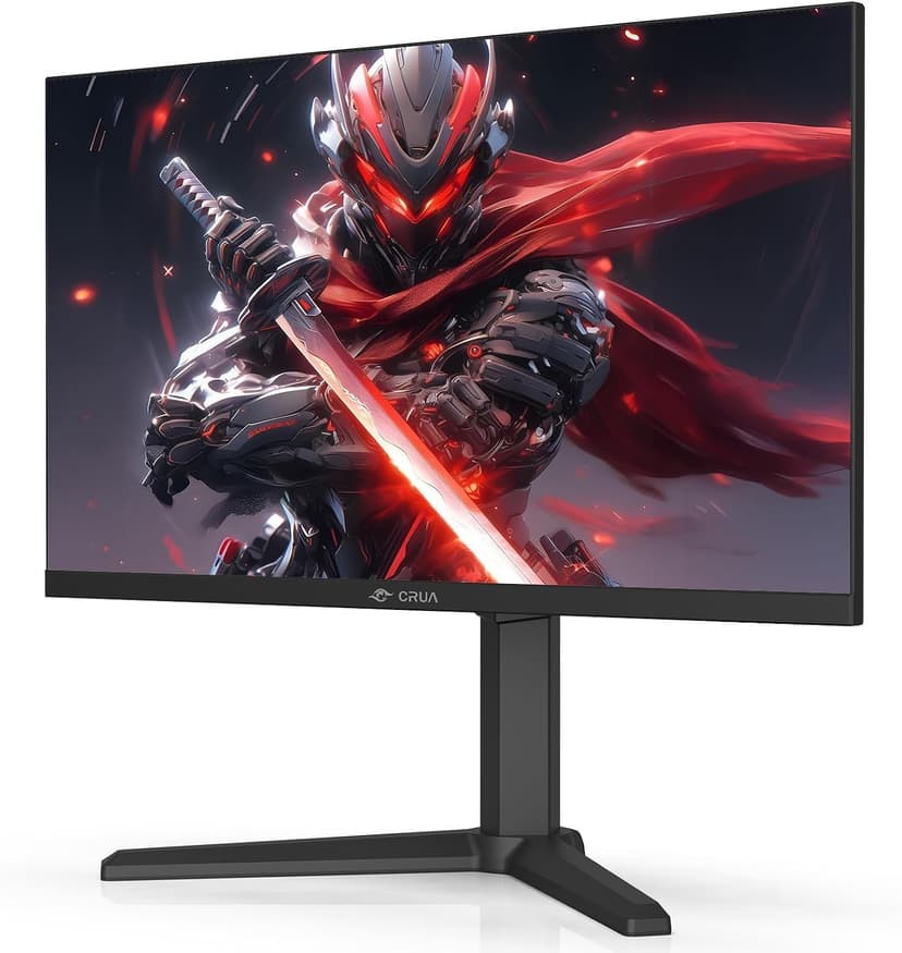 CRUA 27” 540Hz Gaming Monitor, IPS FHD(1920x1080P), AMD FreeSync, 120% sRGB, Height/Pivot/Rotating/Tilt Adjustable Vertical Monitor, HDMI 2.1 + DP 1.4, Wall Mount Install-Black