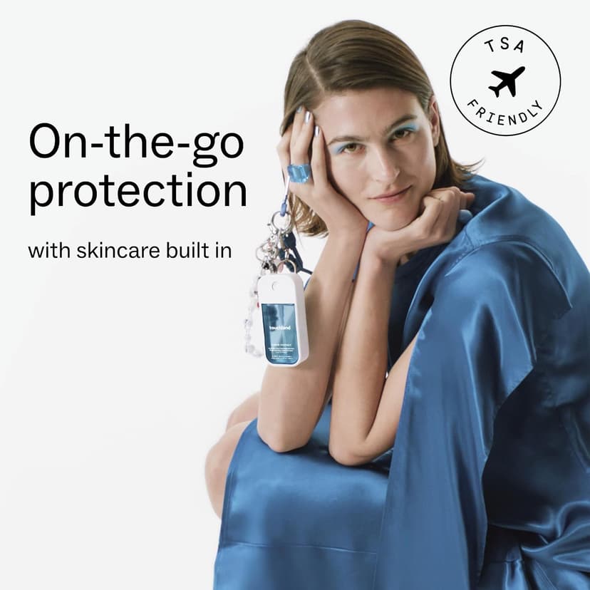 TSA ready Power Mist with skincare benefits. Velvet Peach, Berry Bliss and Wild Watermelon. Touchland Juicy Trio Hydrating Hand Sanitizer Spray Set Travel Size B09YT2H35S