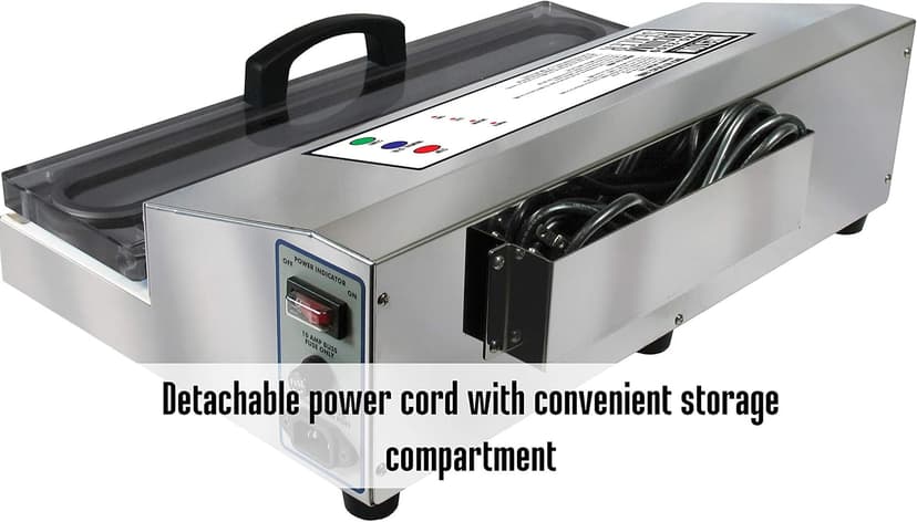 Weston Brands Vacuum Sealer Machine for Food Preservation & Sous Vide, Extra-Wide 5mm Bar for Sealing Bags up to 16" Wide, 935 Watts, Commercial Grade Pro 2300, Stainless Steel (65-0201)