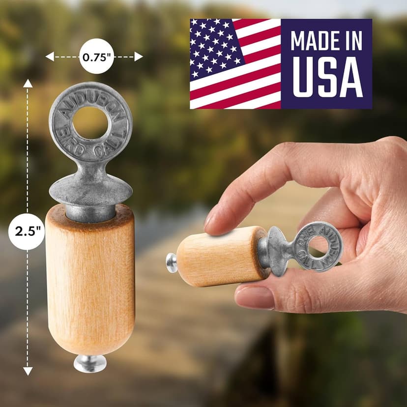 Audubon Bird Call - Natural Birch Gift Pack