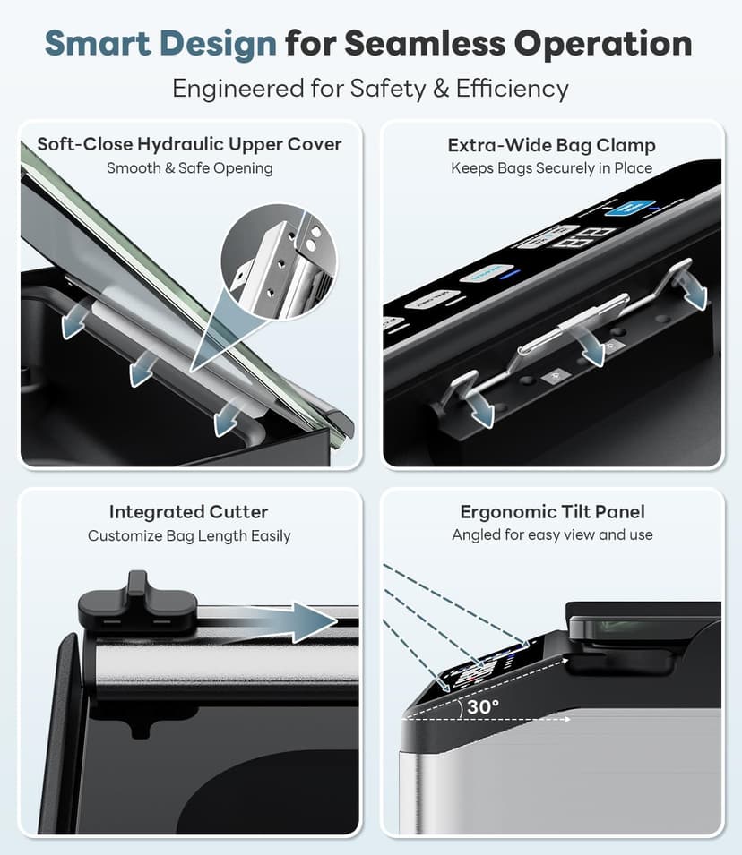 DualCore CVS101 Chamber Vacuum Sealer for Liquids & Sous Vide, 6L Dual Vacuum Zones & Extra-Wide Bag Clamp, 230W Dual-Core Dry Pump x4, Commercial-Grade Food Packaging Machine for Home Use
