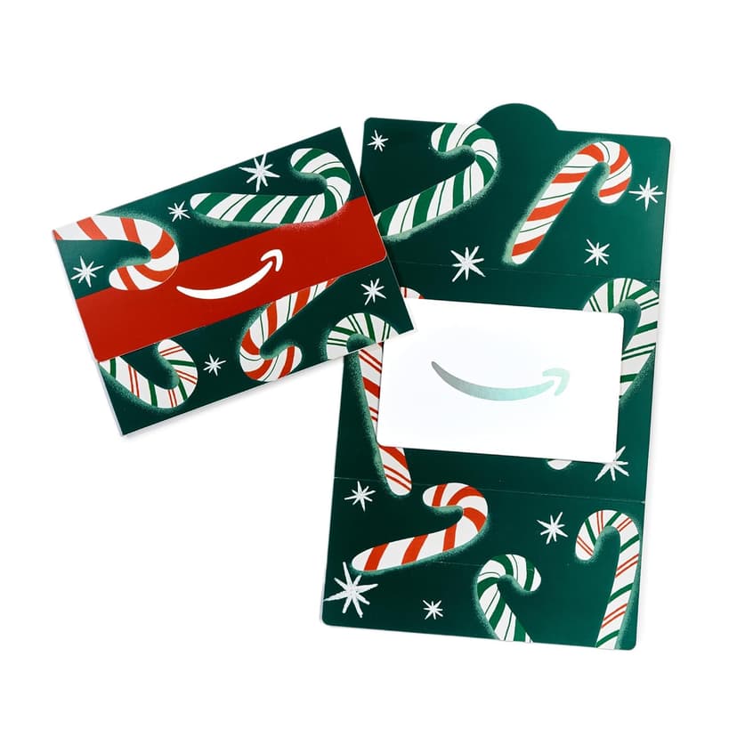 In a Mini Envelope - Christmas Amazon Physical Gift Card B0DCZLNX94