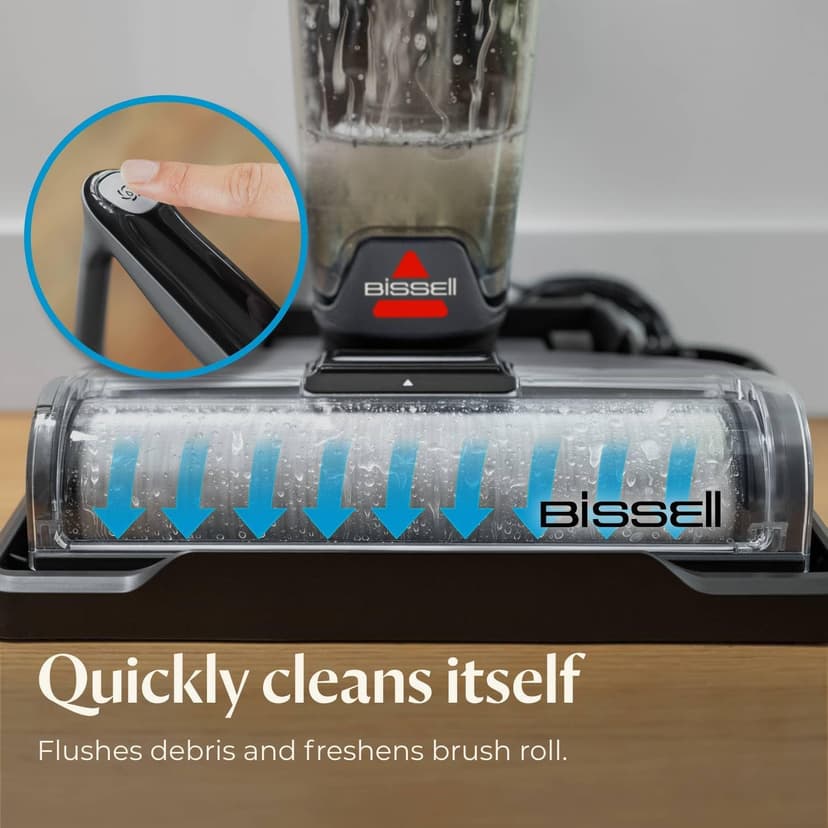 Bissell CrossWave® OmniForce™ Edge Cordless Multi-Surface Hard Floor Cleaner Wet Dry Vacuum with Zero-Gap Edge Technology, 3930F