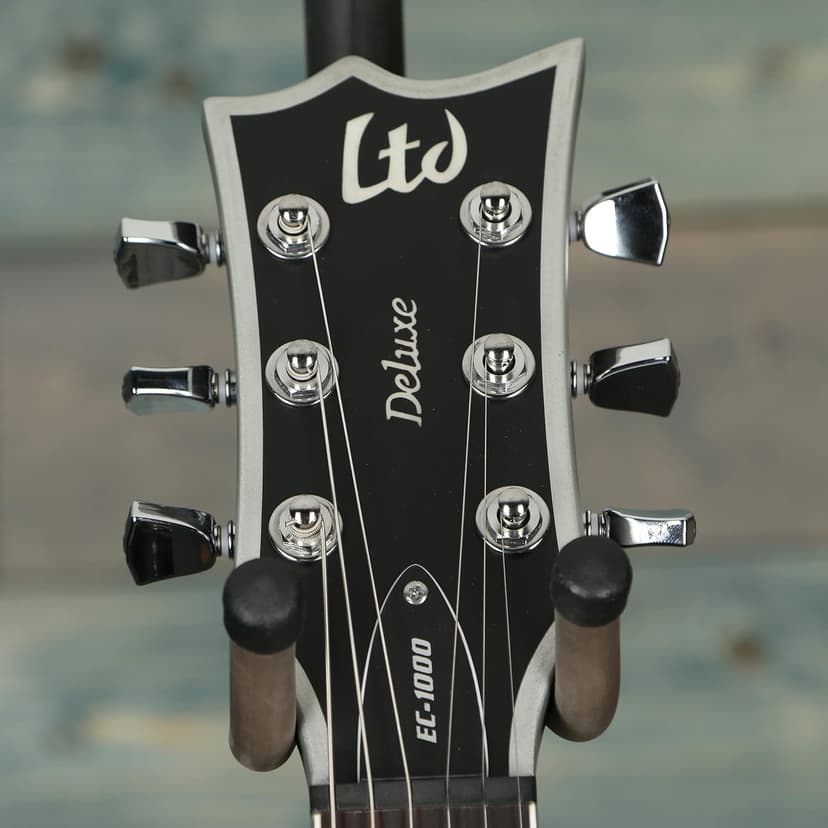 ESP LTD EC-1000 Evertune BB Electric Guitar - Black Satin