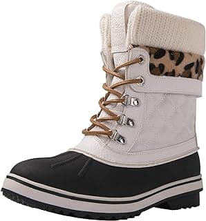 GLOBALWIN Women's Waterproof Winter Boots Snow Boots For Women