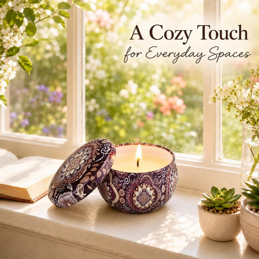 12 Scents, Up to 300-Hour Total Burn, Gift Box Included, Home Fragrance, Birthday, Hostess & Housewarming Gifts Scented Candles Gift Set, 12 Pack Travel Tin Candle Set, Gifts for Women B08T1XYNG9