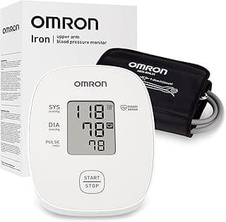 OMRON Iron Blood Pressure Monitor for Home Use & Upper Arm Blood Pressure Cuff - #1 Doctor & Pharmacist Recommended Brand - Clinically Validated