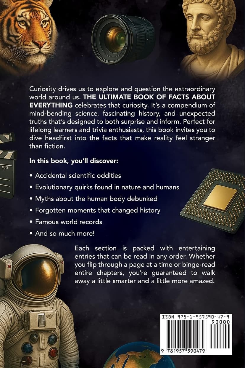 The Ultimate Book of Facts About Everything: Science, Animals, History, World Records, Inventions, Sports, Pop Culture, Technology, Space, Language, and More!