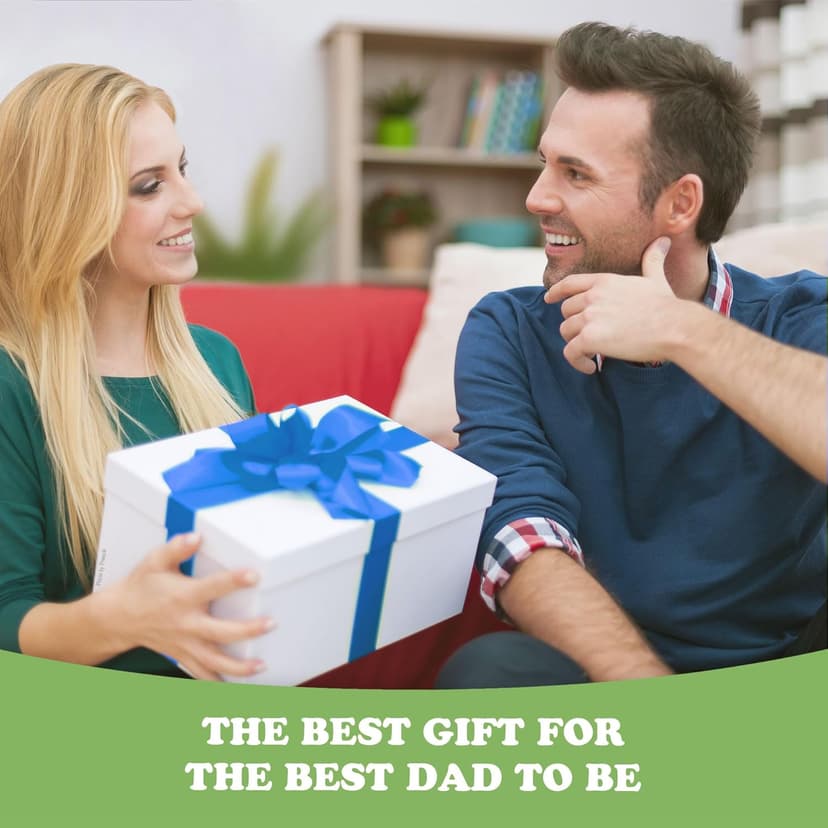 MUNIFICENCE APRON DADDY TO BE GAG GIFT, BABY SHOWER FUNNY ACTIVITY, GENDER REVEAL, NEW DADDY