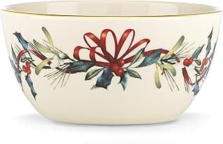 Lenox 847254 Winter Greetings 5" Bowl, Christmas & Holiday Hosting