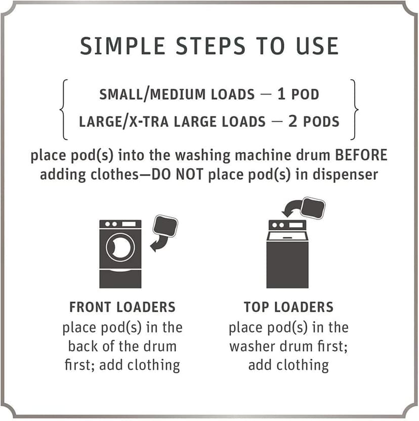 Grab Green Stoneworks Laundry Detergent Pods Sample Kit, 10 Count, Birch Branch, Fragrance Free Rain, Oak Tree, Olive Leaf, Rose Petal Scents, Plant a Tree