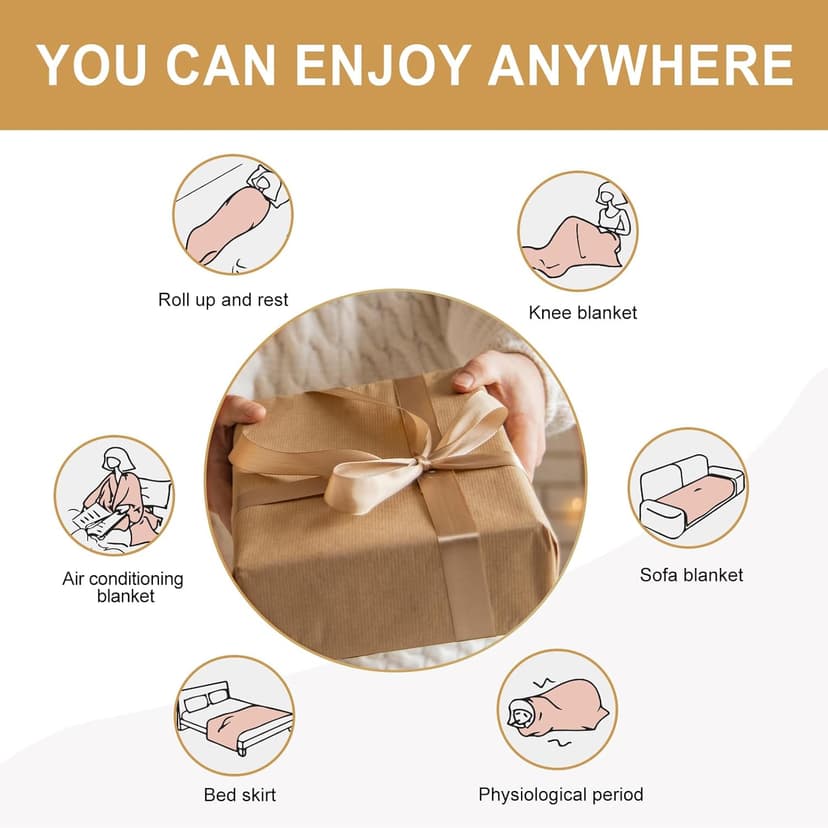 Dad Throw Blanket - 50x60 Inch Soft & Durable Gifts for Dad Birthday, Father's Day, Retirement - Perfect for Travel, Camping, Office & Home Use from Daughter or Son