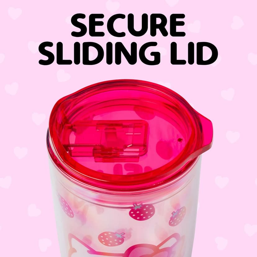 Touchland x Hello Kitty® Hand Sanitizer + Mist Case, Scented & Stylish Hydrating Sanitizer Spray Bundle, Travel Size, Dye Free