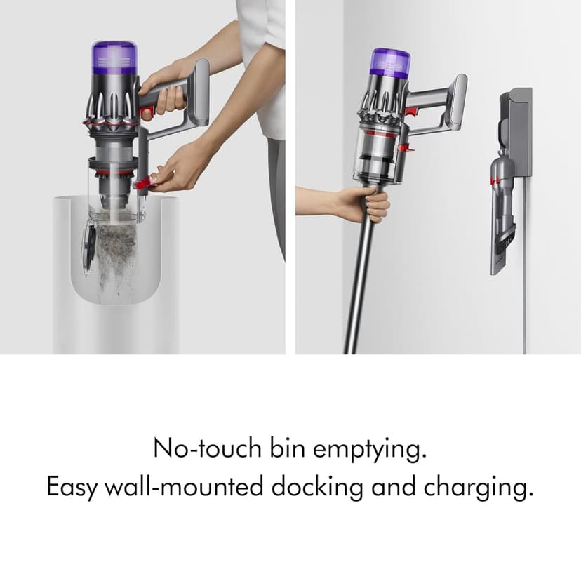 Dyson V9 Motorbar Cordless Vacuum, Cleans Hard Floors and Carpets, Detangles, Converts to Handheld, 100AW, 3 Power Modes, Up to 40 Minutes¹