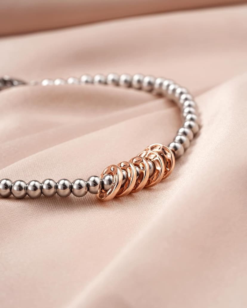 3 4 5 6 7 8 Decade Birthday Jewelry for Women Cool Happy Birthday Gift for 30 40 50 60 70 80 Year Old Women with Message Card Classy 30th-80th Birthday Gifts for Women, Rose Gold Charm Bracelet B0FH22JV4B