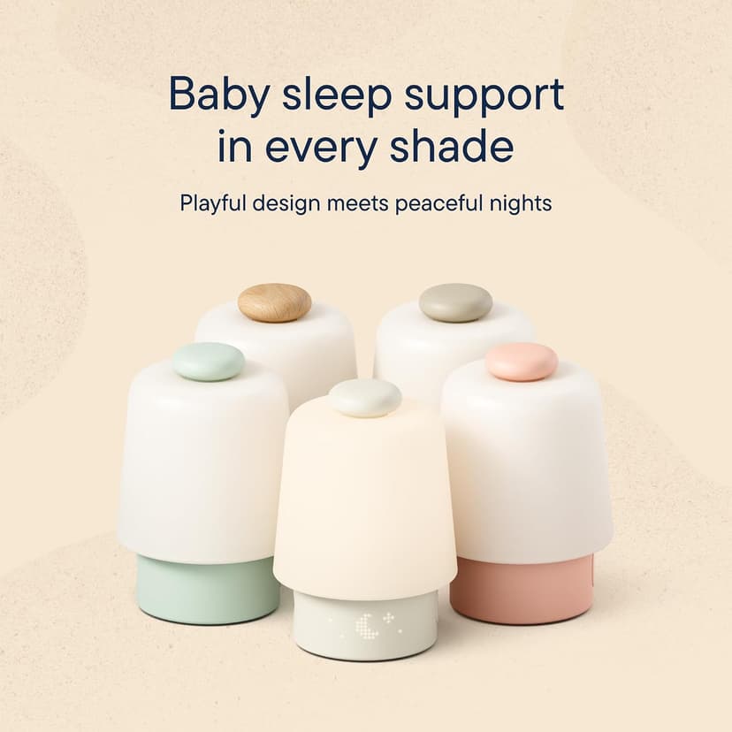 White noise machine, night light, toddler & kid time-to-rise alarm clock, registry essential with 3 months of sleep support Hatch Baby Sound Machine & Night Light Routine Builder (Putty) B0F7C6XJ3P
