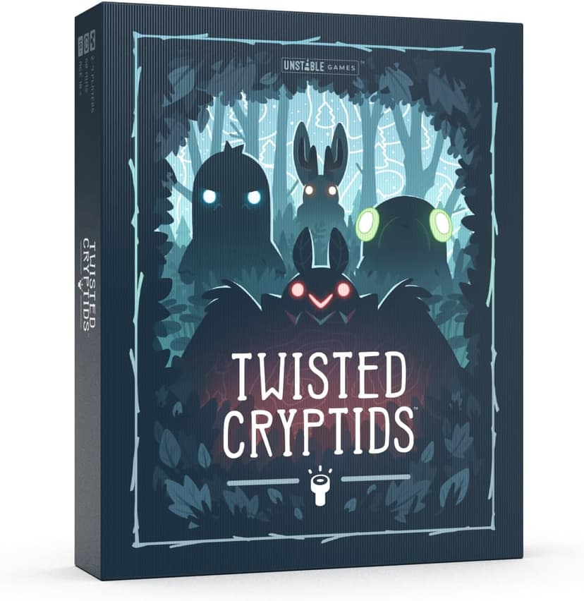Unstable Games Twisted Cryptids Board Game - Strategy Card Game for Adults and Kids - Family Board Games for 2-4 Players, Ages 12 and Up - from the Creators of Unstable Unicorns and Here to Slay