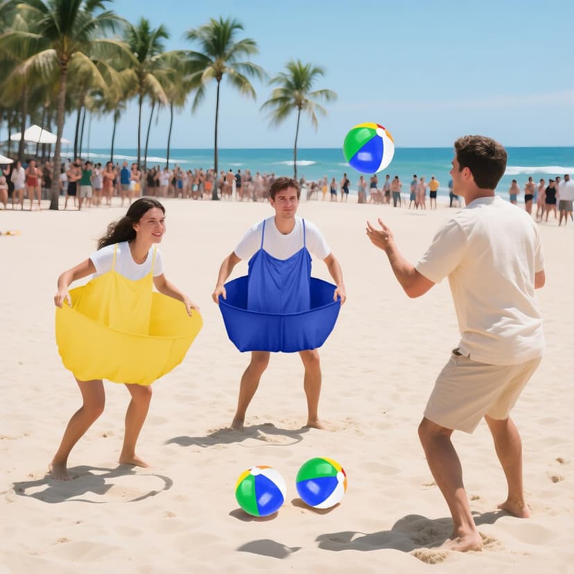 Granny Pants Yard Game Granny Pants Game with Strap Giant Yard Pant Toss Game Outdoor Party Game Granny Pants Outdoor Game with Bouncy Balls and Pump for Family Reunion Day Backyard Gatherings