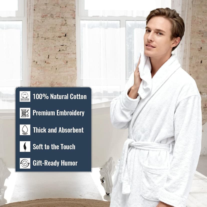 KISSHAKE Funny Gifts for Him, Anniversary for Men Boyfriend Husband, Mens Birthday Gift Ideas, Unique Christmas Stuff Gag Gift Baskets for Men Friends, 100% Cotton Hand & Face Towels B0FSQVXJGN
