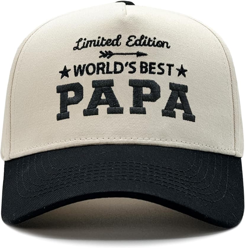 Vintage Adjustable Fathers Day Retirement Gifts from Daughter Son Wife Birthday Gifts for Grandpa/Dad/Papa Embroidered Baseball Cap B0FKGND3HJ