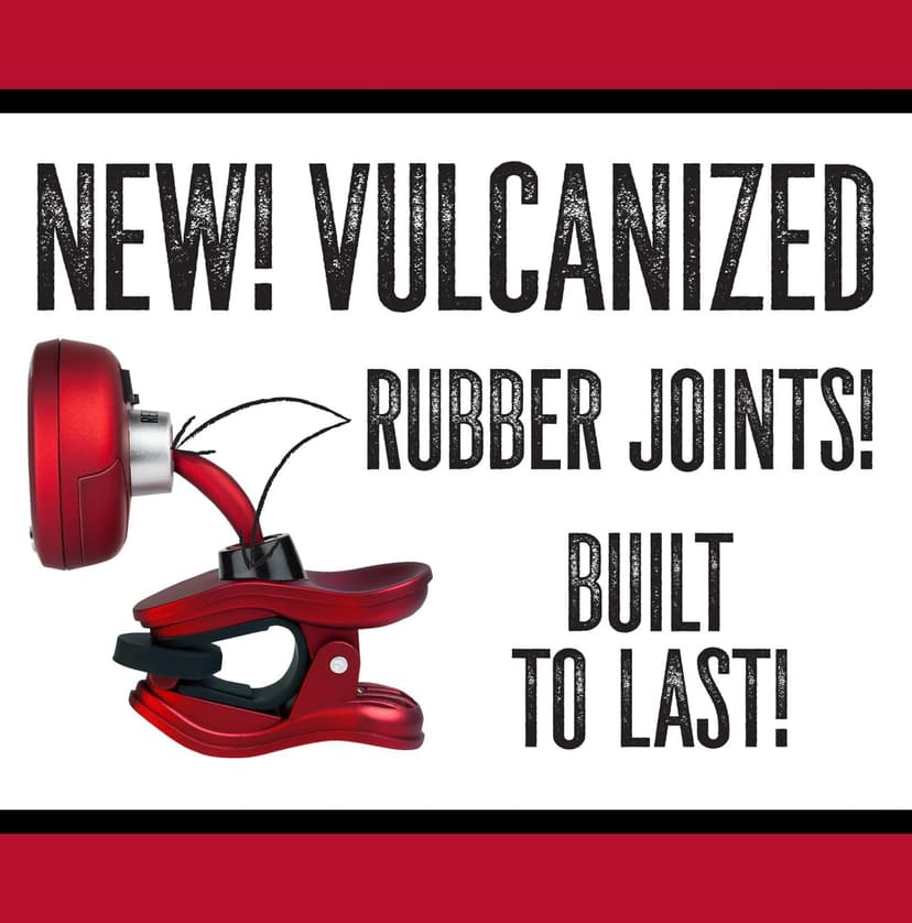 Snark Silver Snark Chromatic Tuner, Red (SIL-RED)