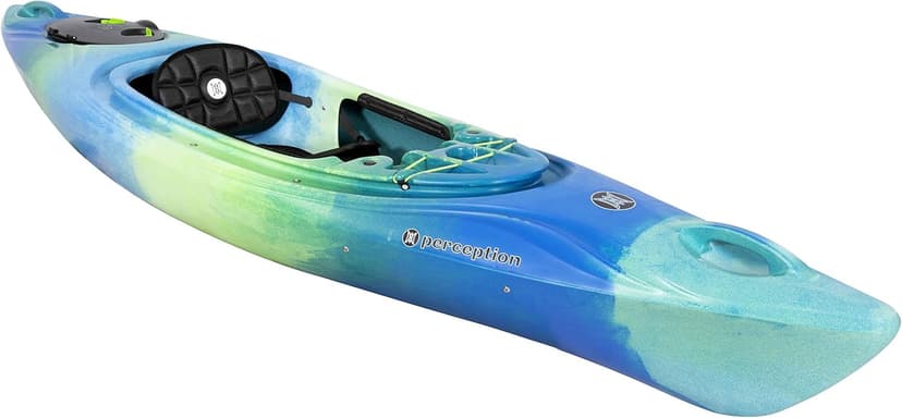 Perception Joyride - Sit Inside Kayak for Adults and Kids - Recreational and Multi-Water Kayak with Selfie Slot