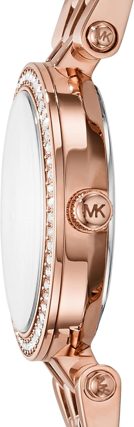 Michael Kors Darci Women's Watch, Stainless Steel and Pavé Crystal Watch for Women