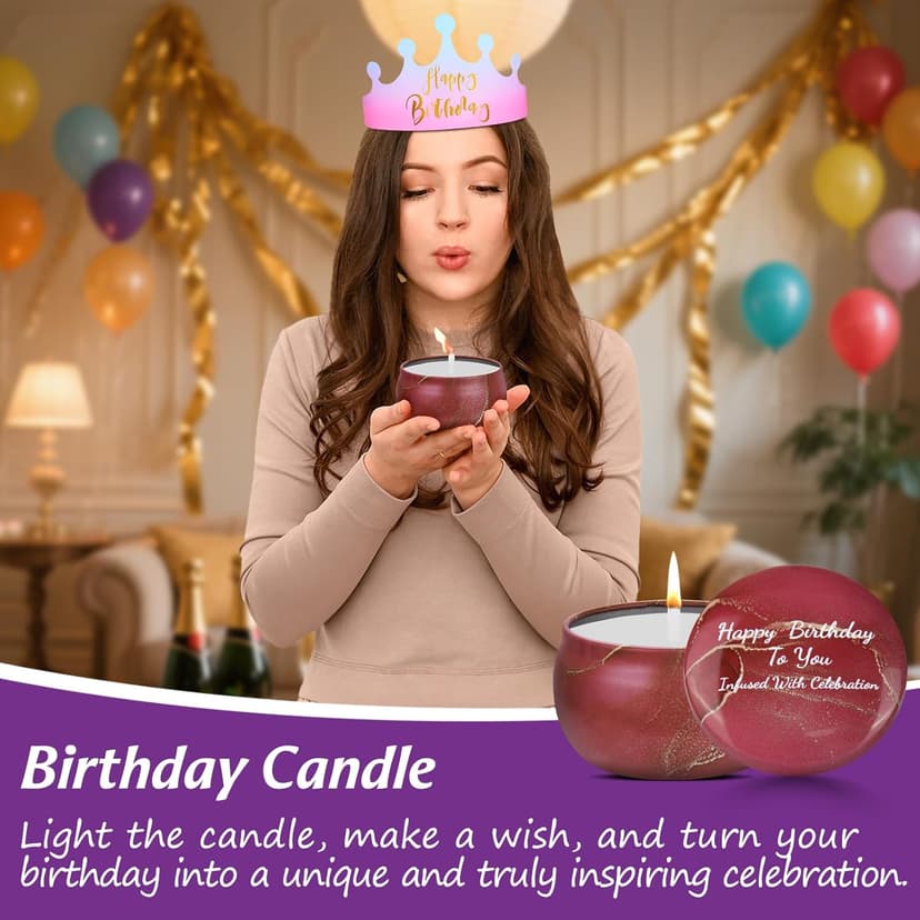 Birthday Gifts for Women - Unique Inspirational Theme Happy Birthday Gift for Her/Friendship/Sister/Best Friend/Mom/Girlfriend/Wife/Teen Girls/Bestie,Gifts for Women