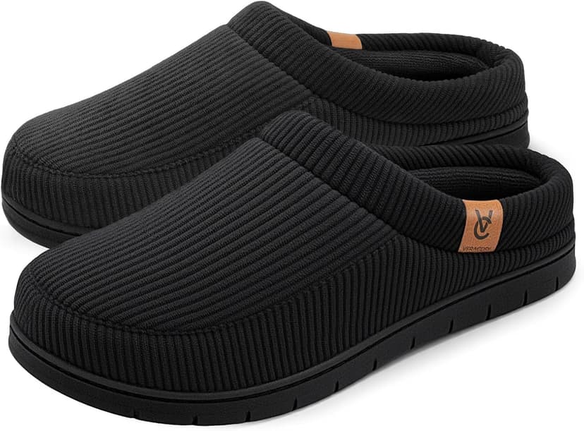 Birthday Gifts, Soft, Slip-on, Supportive, Breathable, Machine-Washable, Indoor Outdoor VeraCosy Men's Memory Foam Slippers Comfy Durable Moccasin House Shoes B0CLGK9159