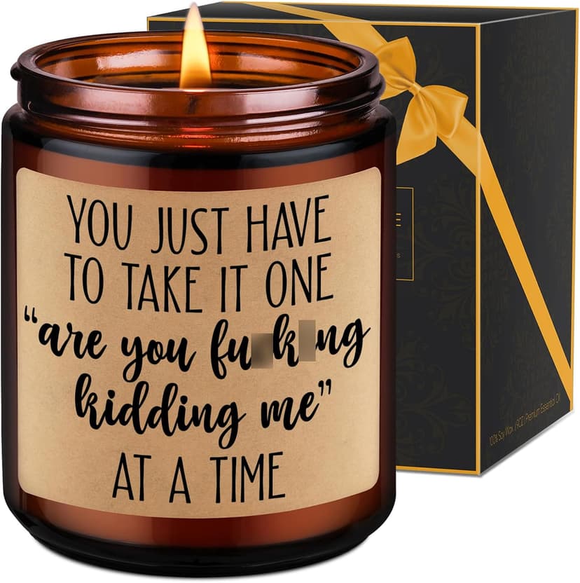 Christmas, Funny Birthday Gifts for Coworkers, Best Friend, Employee, Boss, Female, Male, Woman, Cool Sarcastic Work Ideas LEADO Candles, Boss Lady, Coworker Gifts for Women, Men - Bosses Day Gifts B08SPYC6RX