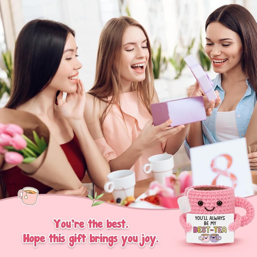 MAMAGIFTREE Funny Best Friend Gift for Women, Bestie Gifts Idea, Cute Appreciation Birthday Present for Bestie, Sister, Long Distance Friendship, BFF B0GVJM6YJ5
