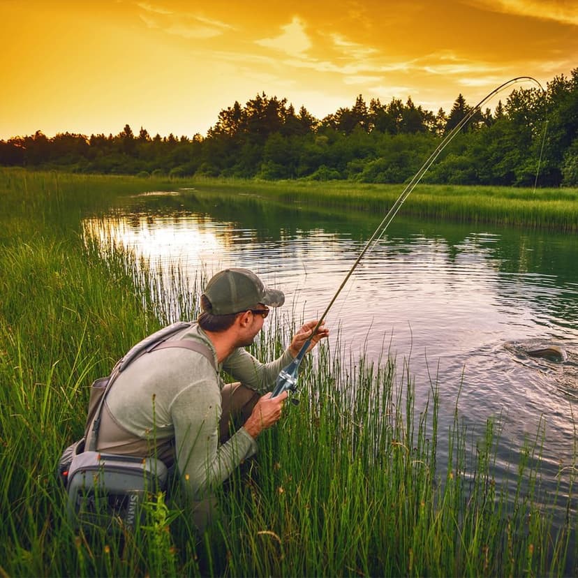 Fishing Rod, Fishing Pole Fishing Rod and Reel Combo Telescopic Fishing Rod Collapsible Rod Stainless Steel Pocket Fisherman Tackle Portable for Beginner Kids Adults Travel Saltwater Freshwater