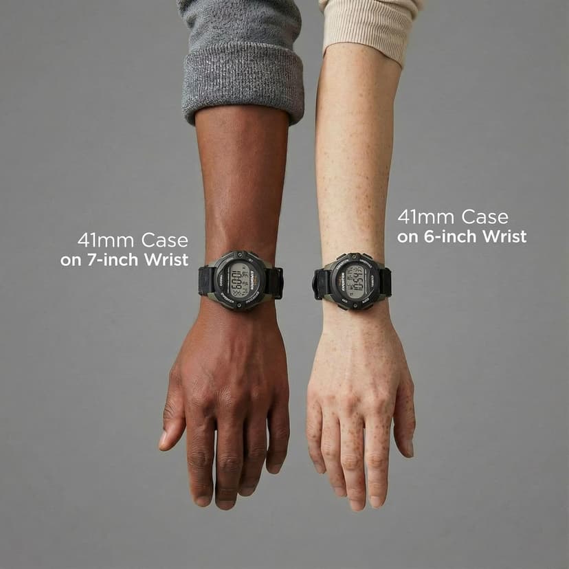 Timex Men's Expedition 41mm Watch - Black Strap Digital Dial Green Case