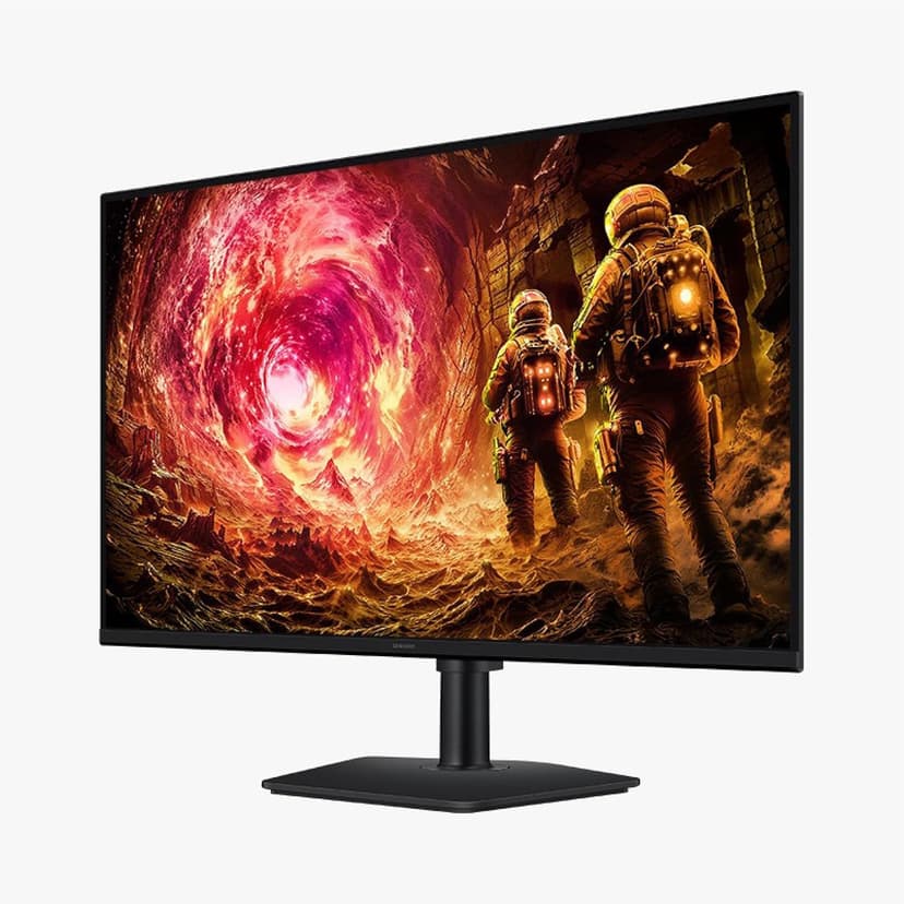 Samsung 32” Odyssey G5 G50F QHD Resolution Gaming Monitor, 180Hz Refresh Rate, Fast IPS Panel, HDR10, NVIDIA G-Sync Compatible, 1ms Response Time (GtG), AMD FreeSync™, Adjustable Stand, LS32FG502ENXZA