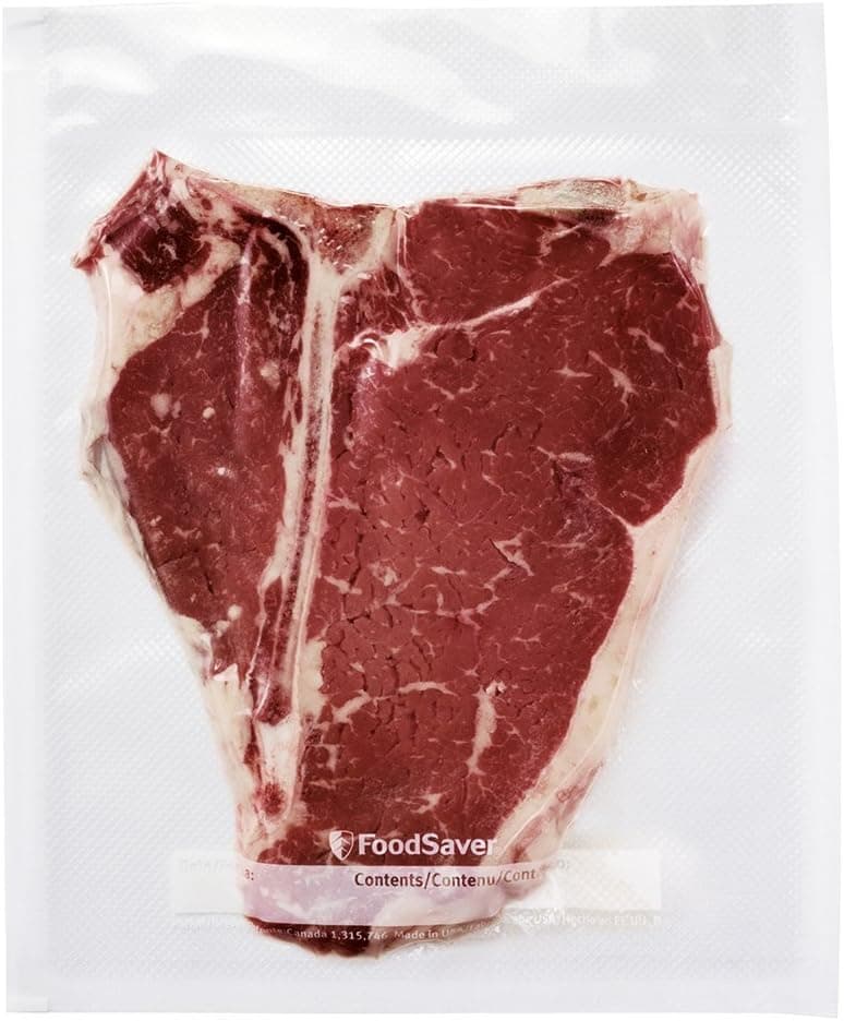 FoodSaver Custom Fit Vacuum Sealer Bags, Airtight Food Storage and Sous Vide Rolls, BPA-Free, 11 x 16' (Pack of 3)