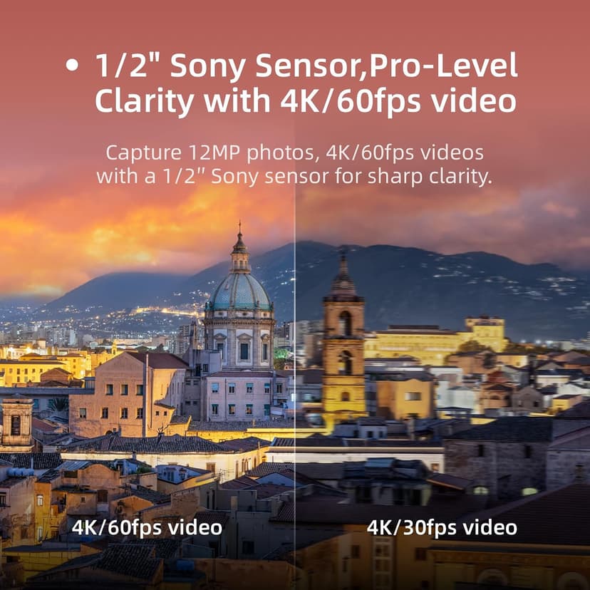 Skyrover S1 Mini Drone with Camera 4K/60fps Video, 48MP Photo with 8K Image Quality, 3-Axis Gimbal Stabilization, 39,000ft Video Transmission, 40-Min Flight Time, Under 249g, Auto Track