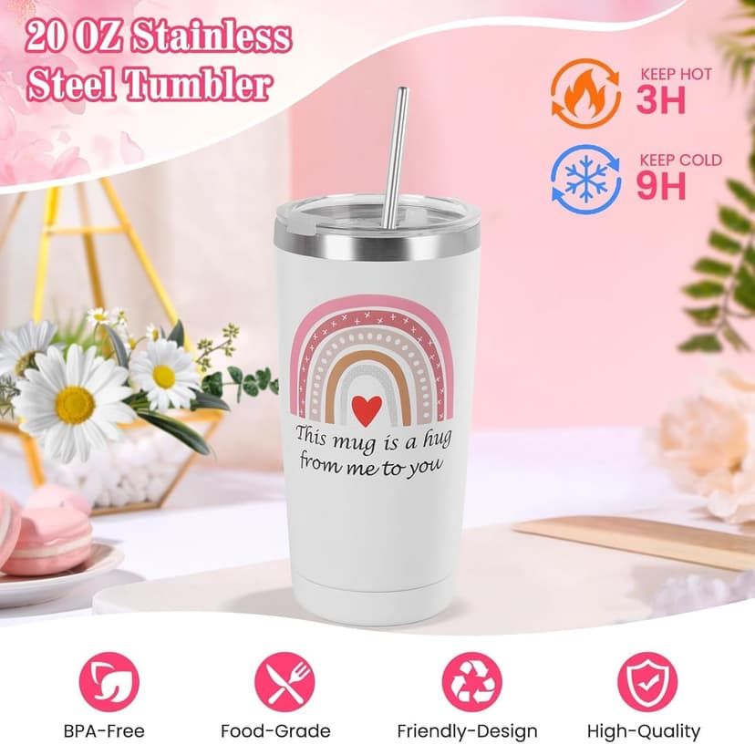 Get Well Soon Care Package for Women, 12 Pcs Deluxe Self-Care Gift Box with Pink Cozy Blanket, Tumbler, Candle & Spa Feel Better Basket – After Surgery, Thinking of You, Encouragement Recovery Gifts