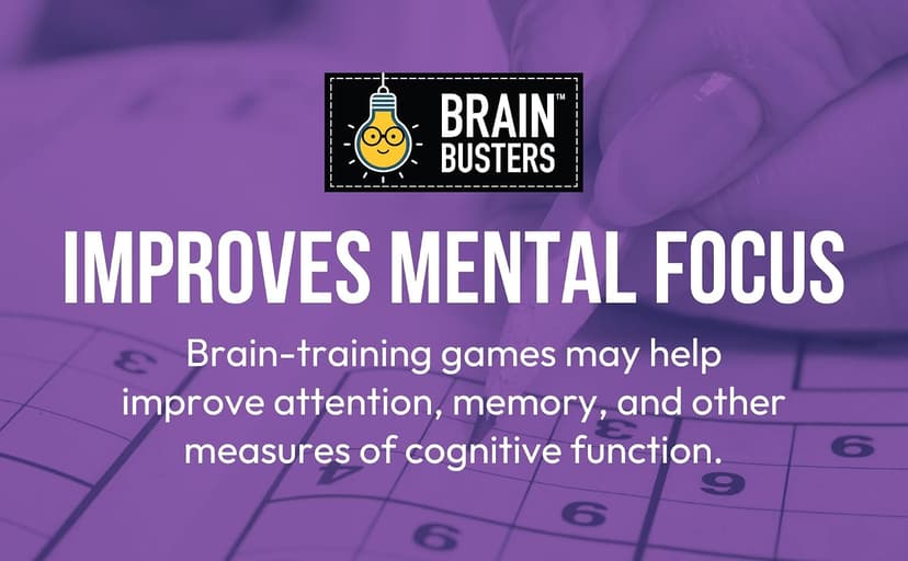 Large Print Memory Puzzles: 175+ Puzzles and Activities for Adults to Exercise Memory and Improve Focus - Includes Spiral Bound / Lay Flat Design and ... Font for Easy Reading (Brain Busters) 1646385039