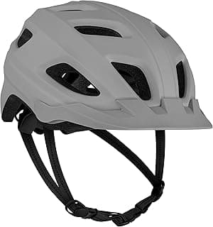 Retrospec Lennon Adult Bike Helmet with LED Safety Light Adjustable Dial & Removable Visor - Adjustable Bicycle Cycling Helmet for Men & Women