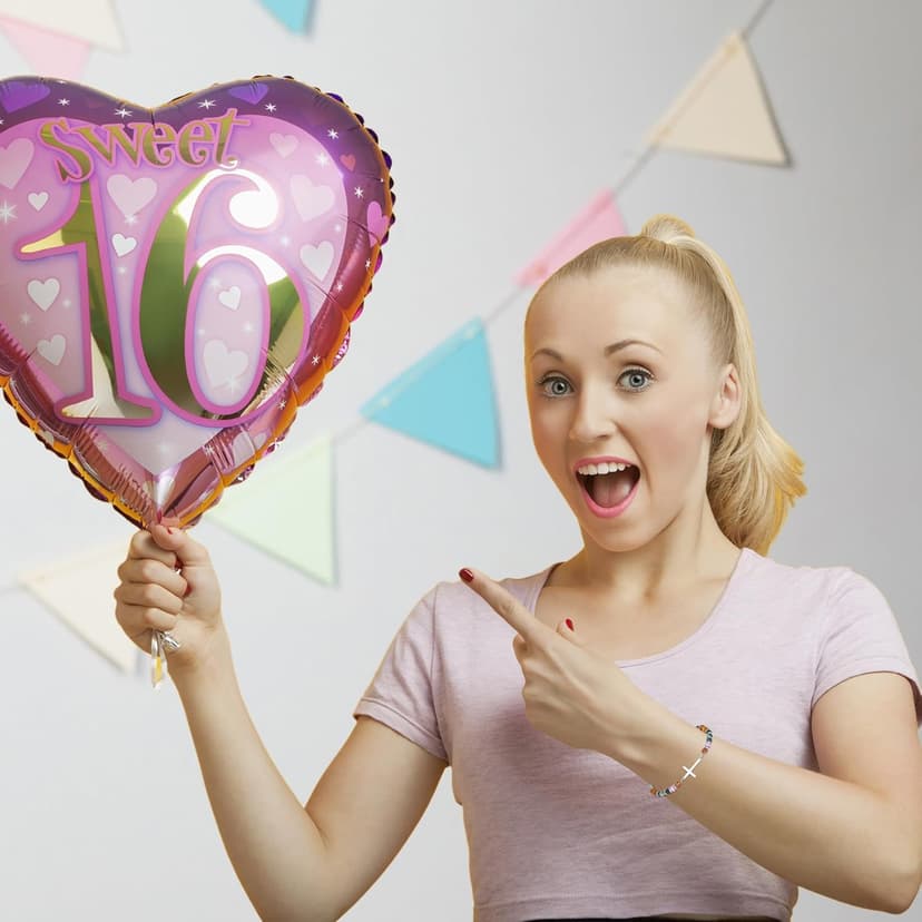 TONY & SANDY Christian Cross Bracelet for Women, Stocking Stuffers for Women, Confirmation Baptism Easter Gifts, Unique Gift for Friends Daughter Mom Sister in Christ on Birthday Christmas