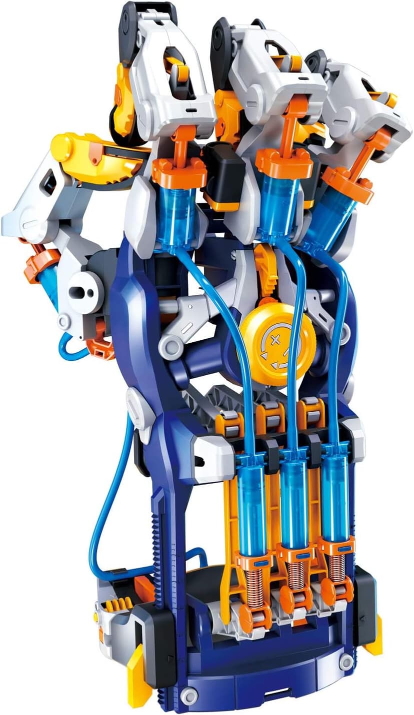 Thames & Kosmos Mega Cyborg Hand STEM Experiment Kit | Build Your Own GIANT Hydraulic Amazing Gripping Capabilities Adjustable for Different Sizes Learn Pneumatic Systems B085LRW4VR