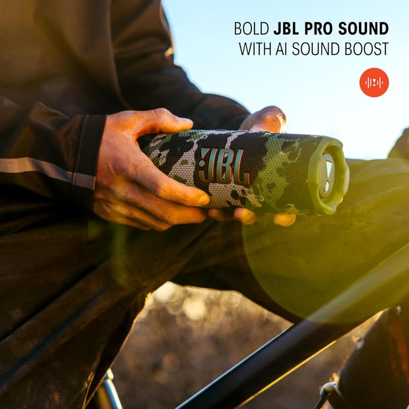 JBL Flip 7 - Portable Waterproof and Drop-Proof Speaker, Bold JBL Pro Sound with AI Sound Boost, 16Hrs of Playtime, and PushLock System with Interchangeable Accessories (Teal)