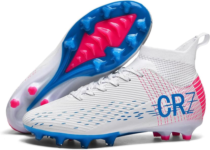 Sunqin Soccer Cleats for Mens Womens Indoor Turf Soccer Shoes Youth AG TF Training Football Boots Unisex