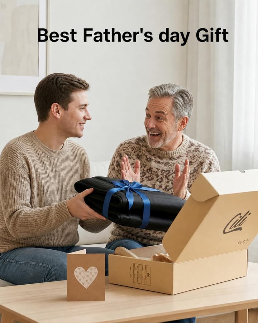 CILI Full Body Massage Mat with Heat, Vibration Back Massage Pad, Full Body Massager for Bed Chair Sofa, Massage Mattress Pad, Father‘s Day Gift for Dad