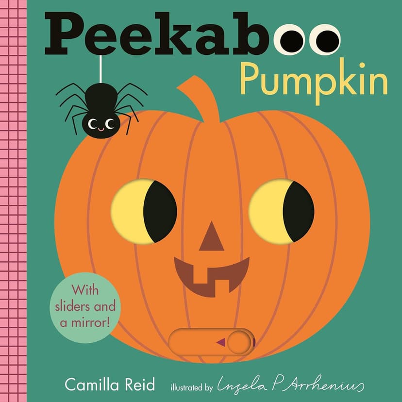 Peekaboo: Pumpkin: (An Interactive Board Book for Babies & Toddlers with Mirror & Sliders to Push, Pull, or Turn. Cute Halloween Artwork Includes a Bat, Black Cat, Witch, & More.) (Peekaboo You) 1536229814
