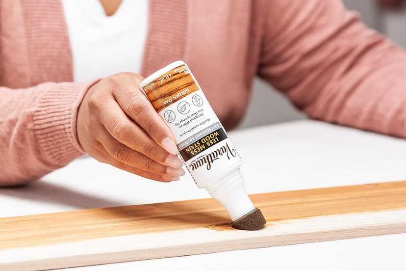 Varathane 368035 Less Mess Wood Stain and Applicator, 4 oz, Golden Oak